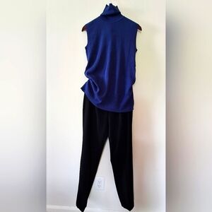 New - Dialogue Silk and Cotton Cashmere sleeveless sweater (1008)